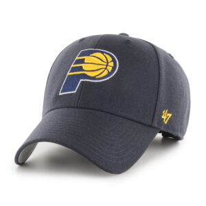 Men's '47 Navy Indiana Pacers Core Logo MVP Adjustable Hat