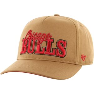 Men's '47 Tan Chicago Bulls Barnes Hitch Adjustable Hat