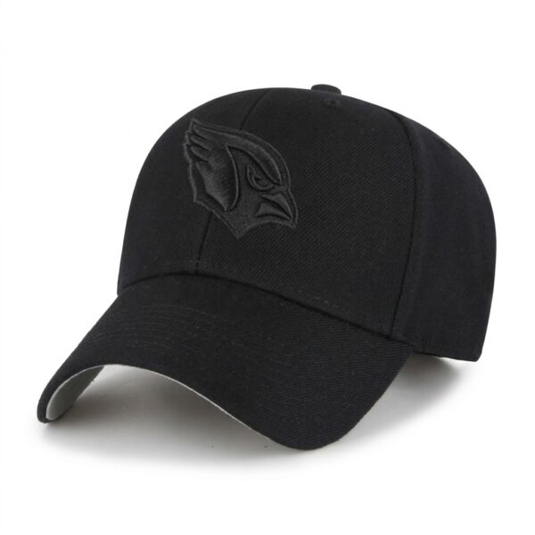 Men’s Arizona Cardinals Black Tonal MVP Adjustable Hat