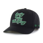 Men's Brand Seen by '47 Black Boston Celtics Sorry I Was Hooping Hitch Adjustable Hat
