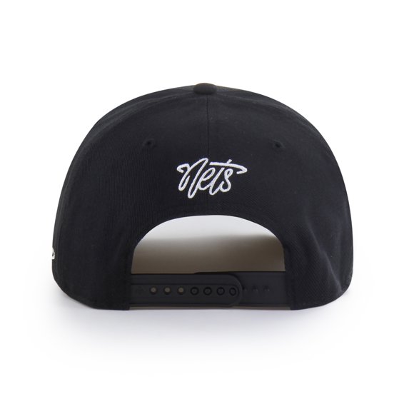 Men's Brand Seen by '47 Black Brooklyn Nets Sorry I Was Hooping Hitch Adjustable Hat