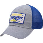 Men's GrayRoyal Golden State Warriors Lyndon Snapback Hat