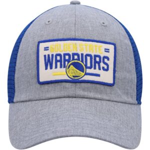 Men's GrayRoyal Golden State Warriors Lyndon Snapback Hat