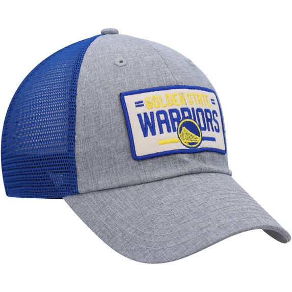 Men's GrayRoyal Golden State Warriors Lyndon Snapback Hat