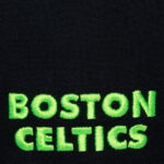 Men's Mitchell & Ness Black Boston Celtics Hardwood Classics Legendary Away Pro-Pinch Adjustable Hat