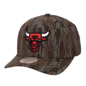 Men's Mitchell & Ness Camo Chicago Bulls Hidden Pro-Crown Adjustable Hat