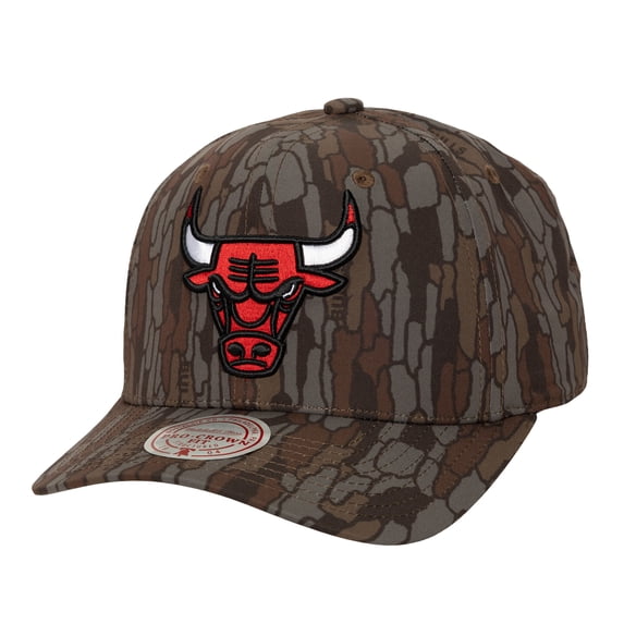Men's Mitchell & Ness Camo Chicago Bulls Hidden Pro-Crown Adjustable Hat