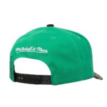 Men's-Mitchell & Ness Kelly Green/Black Boston Celtics May Flowers Adjustable Hat
