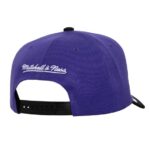 Men's Mitchell & Ness PurpleBlack Los Angeles Lakers Underarch Two-Tone Pro Crown Snapback Hat