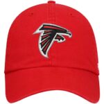 Men’s NFL Atlanta Falcons Red Secondary Clean Up Adjustable Hat
