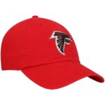 Men’s NFL Atlanta Falcons Red Secondary Clean Up Adjustable Hat