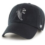 Men’s NFL Black Atlanta Falcons Classic Clean Up Adjustable Hat