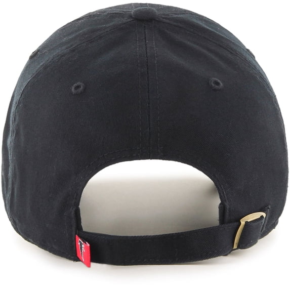 Men’s NFL Black Atlanta Falcons Classic Clean Up Adjustable Hat