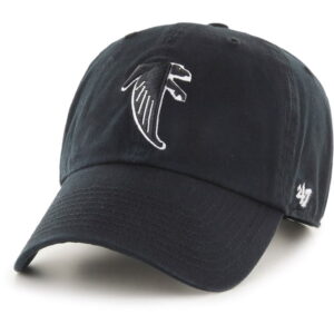 Men’s NFL Black Atlanta Falcons Classic Clean Up Adjustable Hat