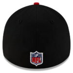 Men's NFL Black/Red Atlanta Falcons 2025 Draft 39THIRTY Flex Hat