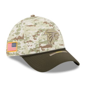 Men's NFL Camo Atlanta Falcons 2025 Salute to Service 39THIRTY Flex Hat