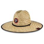 Men's NFL Natural Atlanta Falcons Official Training Camp Straw Lifeguard Hat