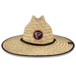 Men's NFL Natural Atlanta Falcons Official Training Camp Straw Lifeguard Hat