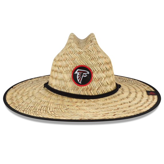 Men's NFL Natural Atlanta Falcons Official Training Camp Straw Lifeguard Hat