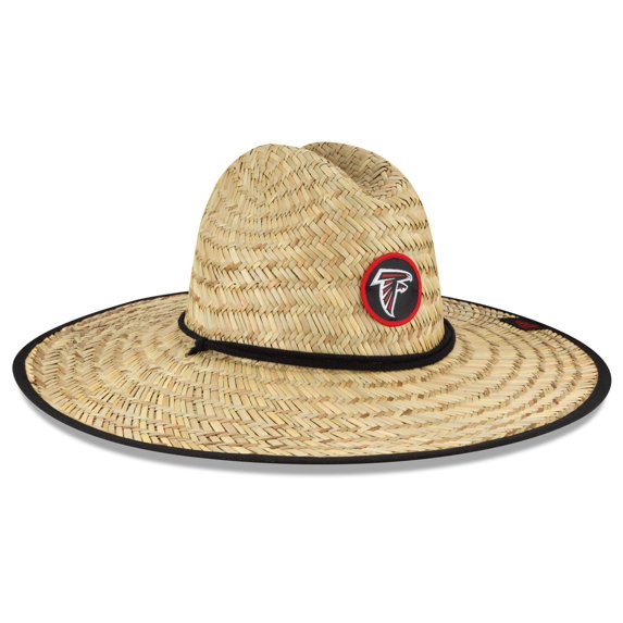 Men's NFL Natural Atlanta Falcons Official Training Camp Straw Lifeguard Hat
