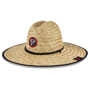 Men's NFL Natural Atlanta Falcons Official Training Camp Straw Lifeguard Hat