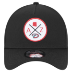 Mens New Era Black Arizona Diamondbacks Adjustable Hat