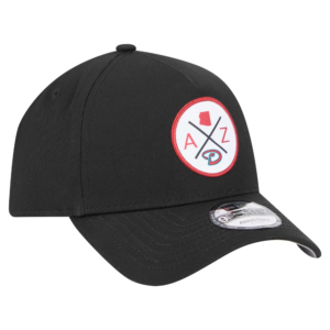 Mens New Era Black Arizona Diamondbacks Adjustable Hat