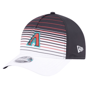 Mens New Era Black Arizona Diamondbacks Gradient Crown Adjustable Hat