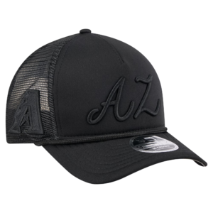 Mens New Era Black Arizona Diamondbacks Trucker Hat