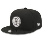 Men's New Era Black Brooklyn Nets 2026 NBA Draft Crystal 9FIFTY Snapback Hat