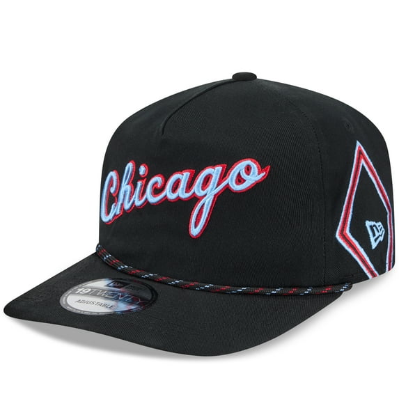 Men's New Era Black Chicago Bulls 2025/26 City Edition 19TWENTY Adjustable Hat