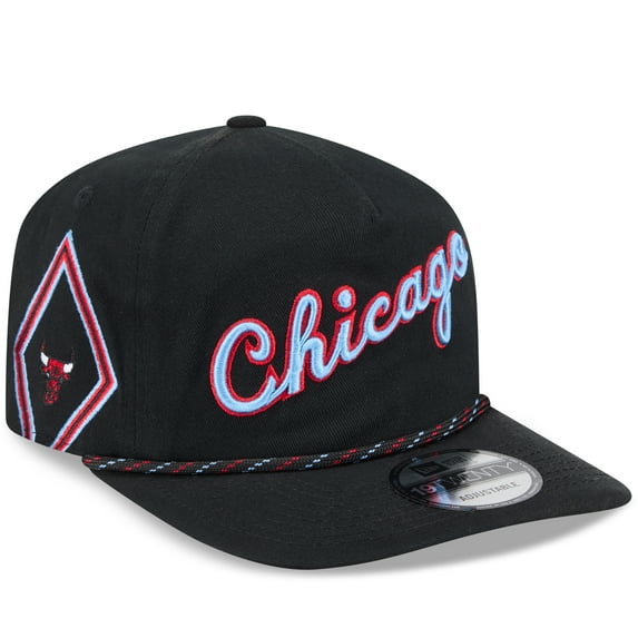 Men's New Era Black Chicago Bulls 2025/26 City Edition 19TWENTY Adjustable Hat
