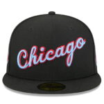 Men's New Era Black Chicago Bulls 2025/26 City Edition 59FIFTY Fitted Hat