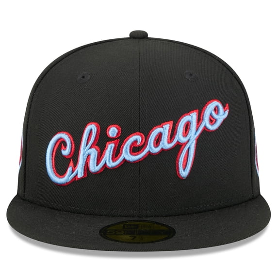Men's New Era Black Chicago Bulls 2025/26 City Edition 59FIFTY Fitted Hat