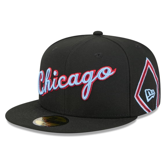 Men's New Era Black Chicago Bulls 2025/26 City Edition 59FIFTY Fitted Hat