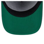 Men's New Era Charcoal Chicago Bulls Throwback Washed Pre-Curved 9FIFTY Snapback Hat