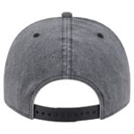 Men's New Era Charcoal Los Angeles Lakers Throwback Washed Pre-Curved 9FIFTY Snapback Hat