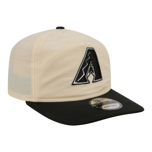 Mens New Era Cream/Black Arizona Diamondbacks Everyday Adjustable Hat
