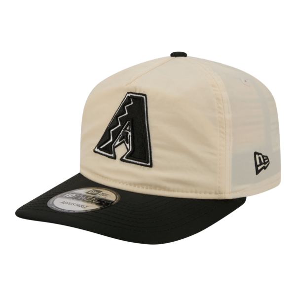 Mens New Era Cream/Black Arizona Diamondbacks Everyday Adjustable Hat