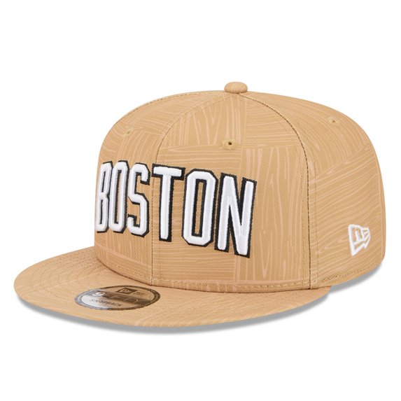 Men's New Era Gold Boston Celtics 2025/26 City Edition Alternate 9FIFTY Snapback Hat