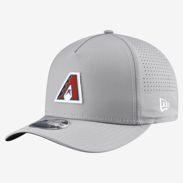 Mens New Era Gray Arizona Diamondbacks Micro Logo Hat