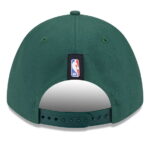 Men's New Era Hunter Green Milwaukee Bucks 2025 NBA Draft M-Crown A-Frame 9FORTY Adjustable Hat