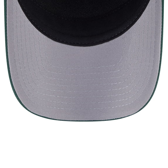 Men's New Era Hunter Green Milwaukee Bucks 2025 NBA Draft M-Crown A-Frame 9FORTY Adjustable Hat