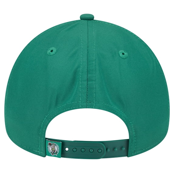Men's New Era Kelly Green Boston Celtics Throwback Gradient A-Frame 9FORTY Adjustable Hat