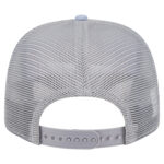Mens New Era Light Blue/Gray Atlanta Hawks Aloha Pattern Stretch-Snap Hat