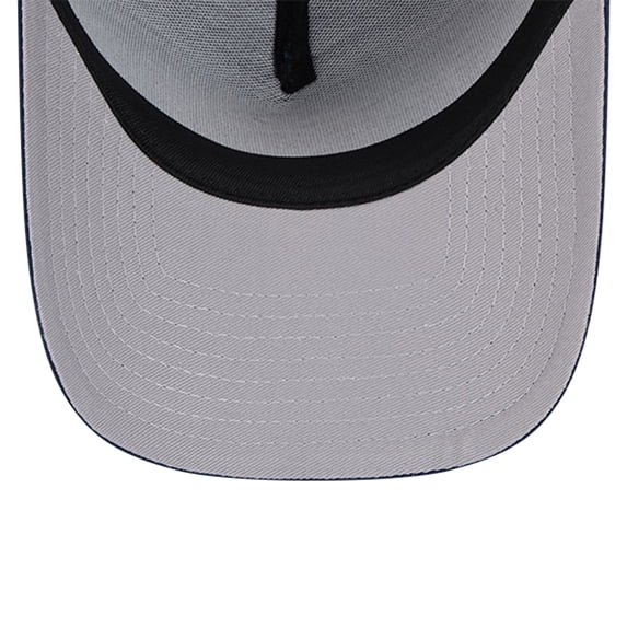 Men's New Era Navy Denver Nuggets A-Frame 9FORTY Adjustable Hat