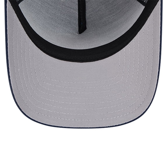 Men's New Era Navy Indiana Pacers A-Frame 9FORTY Adjustable Hat