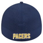Men's New Era Navy Indiana Pacers Featherweight Poly Rope Flex 39Thirty Hat
