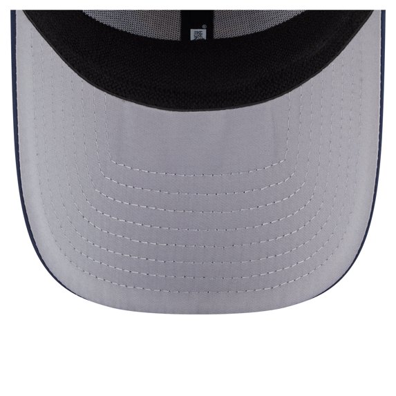 Men's New Era Navy Indiana Pacers Featherweight Poly Rope Flex 39Thirty Hat