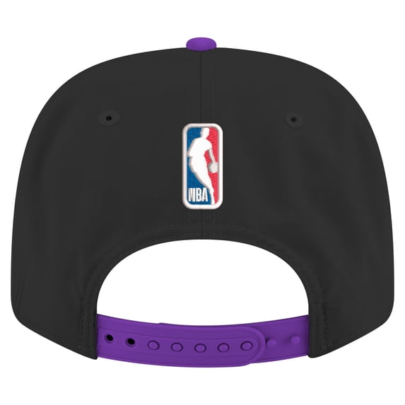 Men's New Era Purple Los Angeles Lakers Statement Edition Jersey Hook 9SEVENTY Stretch-Snap Hat